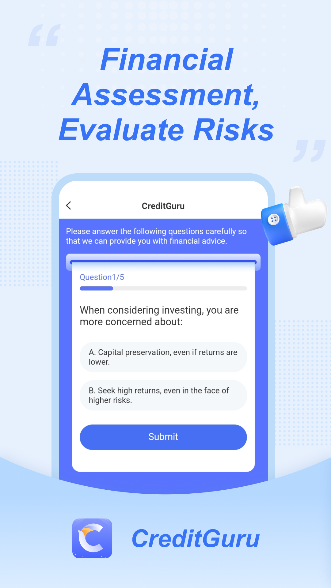 Financial Guidance Feature